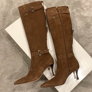 Manolo Blahnik Suede Boots